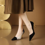 Python Skin Heels