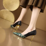 Python Leather Shoes