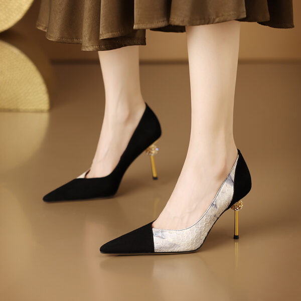 Python Skin Heels