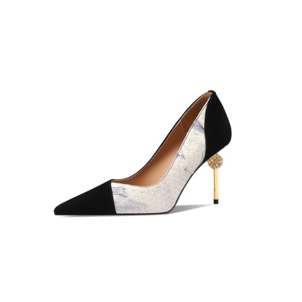 Python Skin Heels
