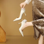 Calf Hair Pointed Toe Pumps: 100% Handcrafted Comfort | SIMONE