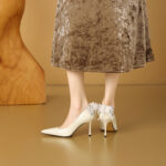 Calf Hair Pointed Toe Pumps: 100% Handcrafted Comfort | SIMONE