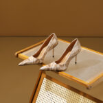 SIMONE Calf Hair Pointed Toe Pumps | Handcrafted Sheepskin-Lined 8cm Heels
