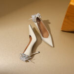 Calf Hair Pointed Toe Pumps: 100% Handcrafted Comfort | SIMONE
