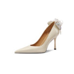 Calf Hair Pointed Toe Pumps: 100% Handcrafted Comfort | SIMONE
