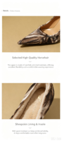 SIMONE Calf Hair Pointed Toe Pumps | Handcrafted Sheepskin-Lined 8cm Heels